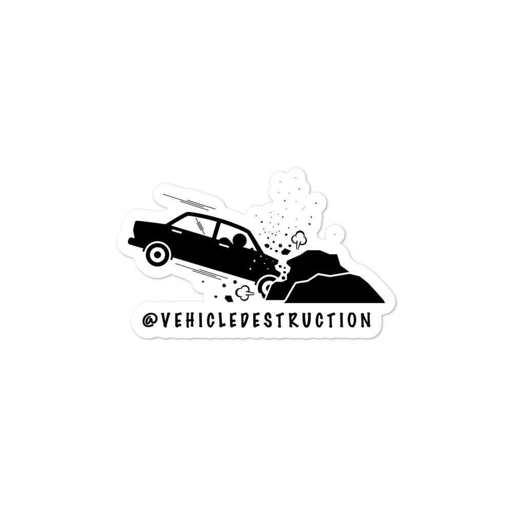 Destruction Sticker - Galactic Budz