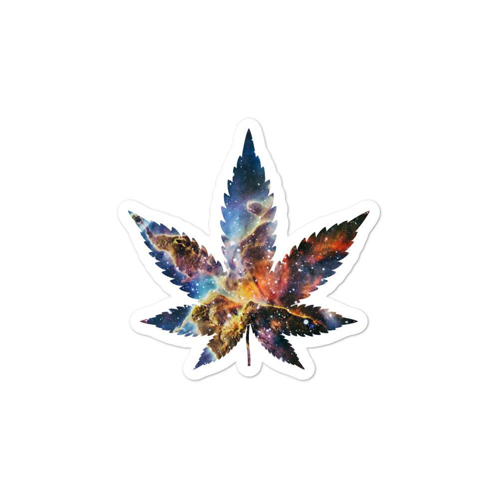 3x3 Galactic Budz sticker Galactic Bud Sticker! - Galactic Budz