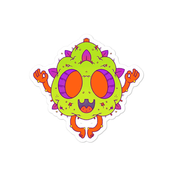 4x4 Galactic Budz Galactic Bud Sticker - Galactic Budz