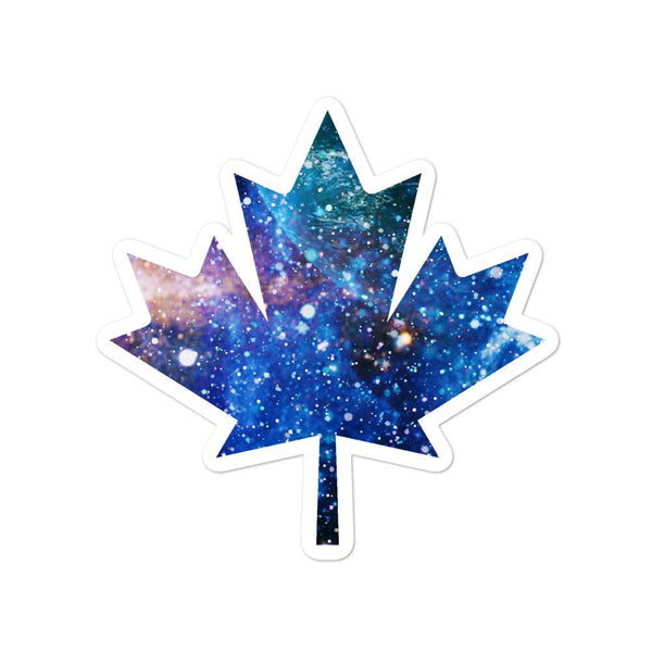 4x4 Galactic Budz sticker Galactic Leaf - Galactic Budz