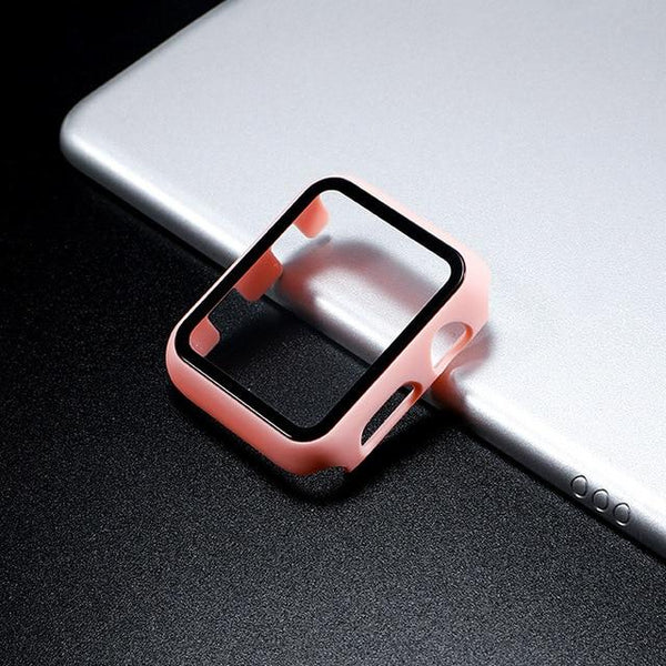 Glass+Cover For Apple Watch case 44mm 40mm 42mm 38mm - Galactic Budz
