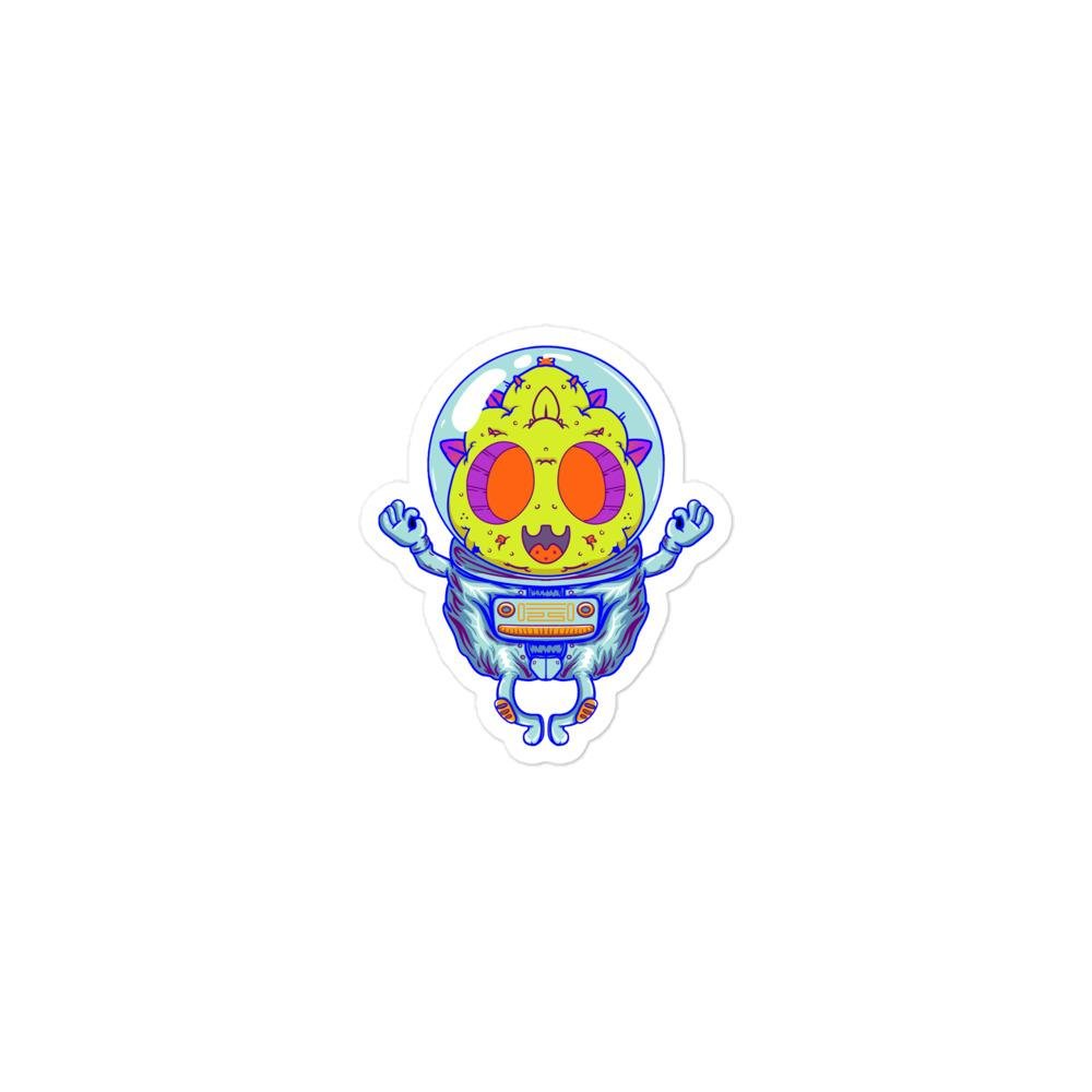Space Bud Sticker - Galactic Budz