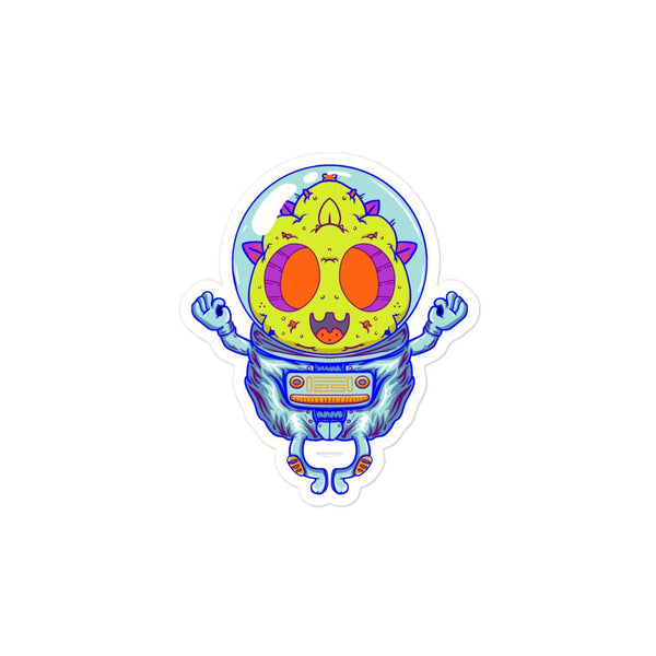 Space Bud Sticker - Galactic Budz