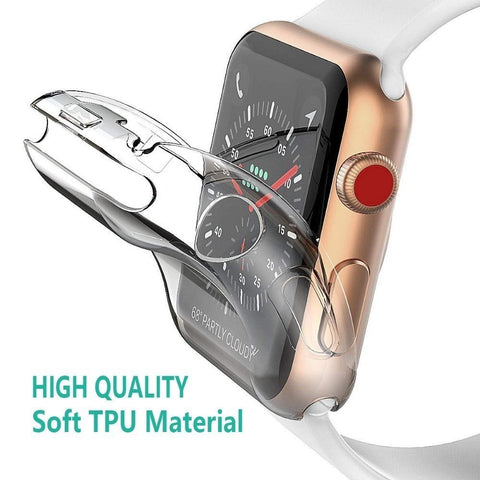 Transparent Cover for Apple Watch Series 6 3 2 1 38MM 42MM - Galactic Budz